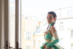 Czech VR Fetish 182 - Manga Latex Nymph