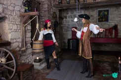 Czech VR 130 - Lesbian pirates in action