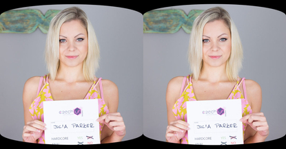 Porn Newbie in VR Casting